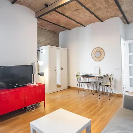 51no1058 - Bright 1bed Flat In Poble Sec Barcellona