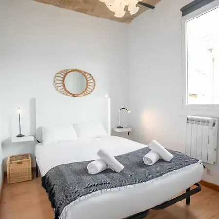 51no1058 - Bright 1bed Flat In Poble Sec Lejlighed