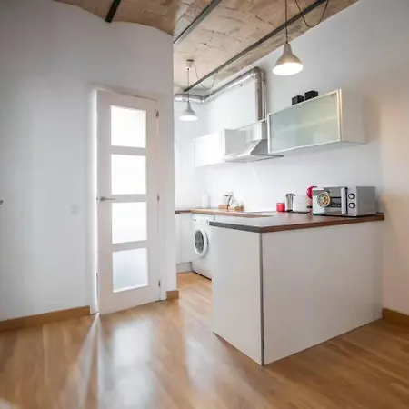51no1058 - Bright 1bed Flat In Poble Sec Apartment *