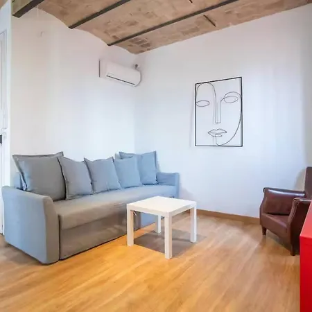 51no1058 - Bright 1bed Flat In Poble Sec Apartment *