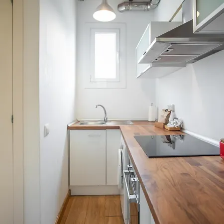 51no1058 - Bright 1bed Flat In Poble Sec Apartment *
